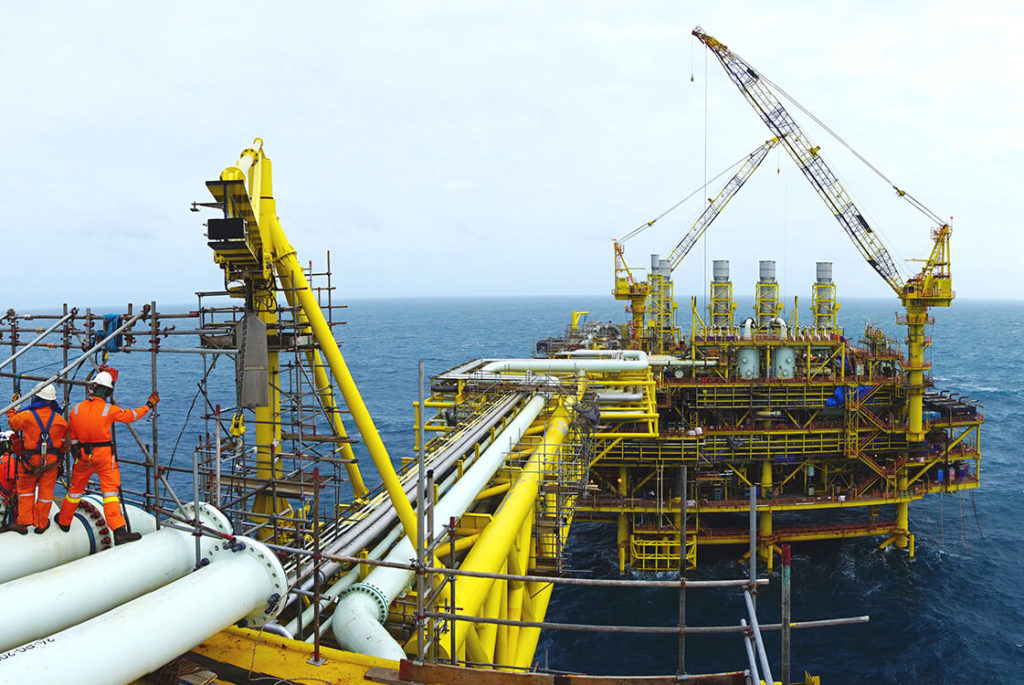 Offshore engineering platform from the TirexPE corporate archive