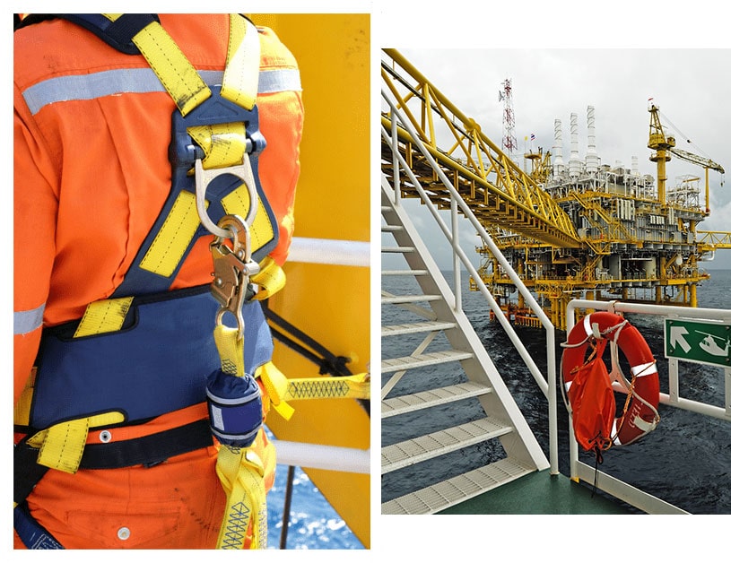 Safety equipment and offshore platform from the TirexPE HSE archive
